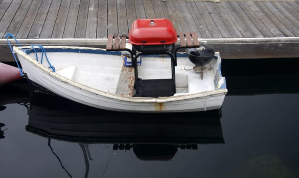 Little boat docking