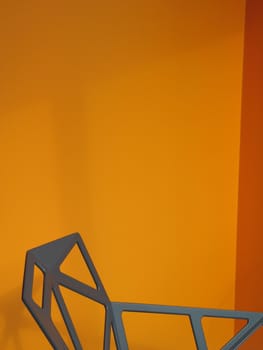metal abstract chair