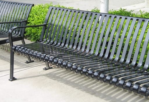 park benches