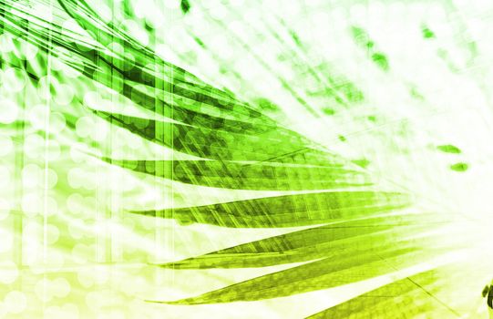 Futuristic Technology Data Flow as Art Abstract