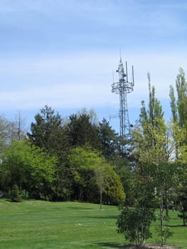 communication tower