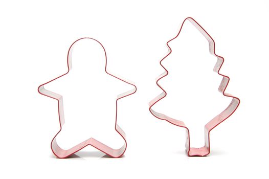 Cookie Cutters isolated against a white background