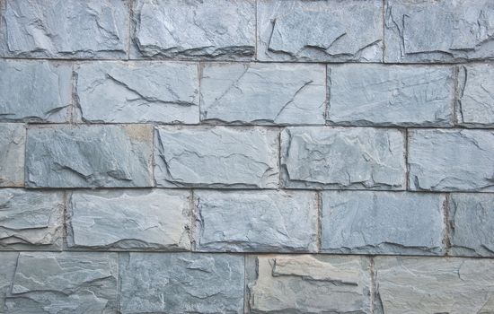 wall structure from grey bricks for background