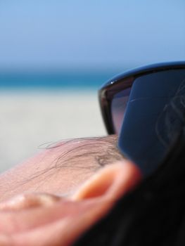 girl at the beach