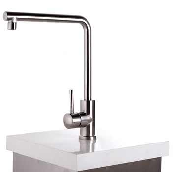 modrn dsign water faucet tap over white