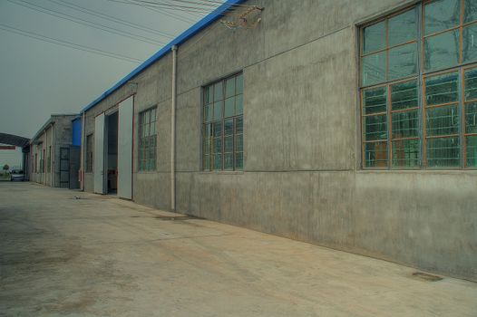 tipical view of factory for metal working manufact