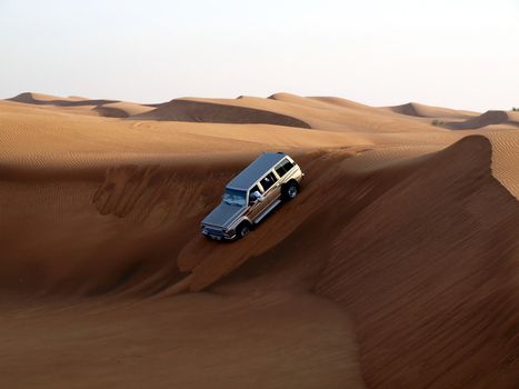 Dune riding in Dubai