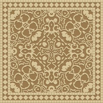 Marble Tile with Complex Design for Interior