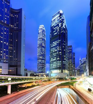 Hong Kong at night