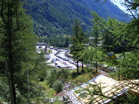 A view of Alps