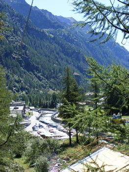 A view of Alps