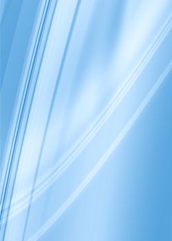 Blue and white abstract background with copy space
