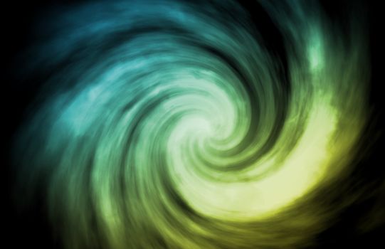A Mysterious Swirl Ghost Lights Abstract Background