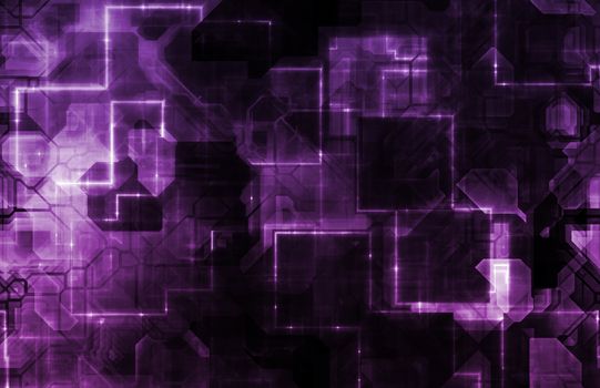 Technology Background Digital Energy as a Art