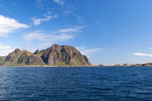 Island Skrova, Lofoten islands, Norway