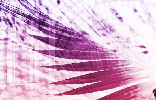 Futuristic Technology Data Flow as Art Abstract