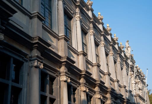 Building in Bruges Belgium