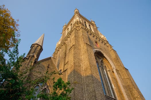 Church in Bruges Belgium