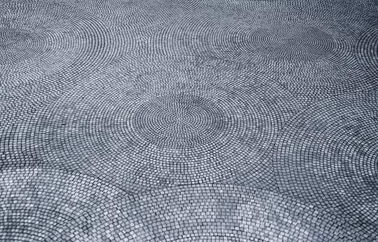 Circular tile pattern