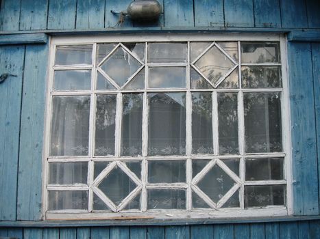 Old window in the house