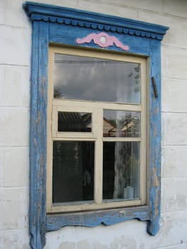 Old window in the house