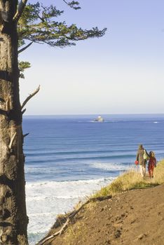 Ecola State Park, and the Tilamook Light House, Oregon Coast