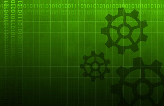Internet World Wide Web Abstract Map Background