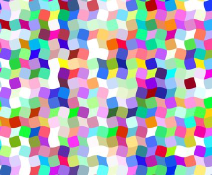 texture of pastel colored cubes in many colours
