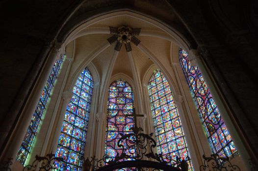 Chartres cathedral stained glass