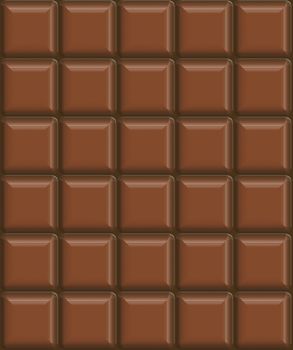 3d texture of chocolate bar in blocks