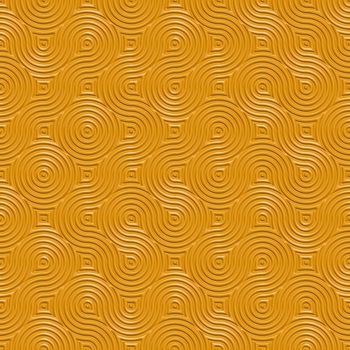 yellow to brown maze texture of rings