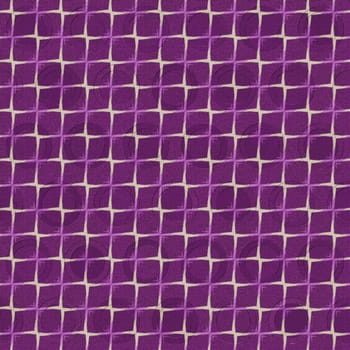 seamless texture of purple cloth on beige canvas