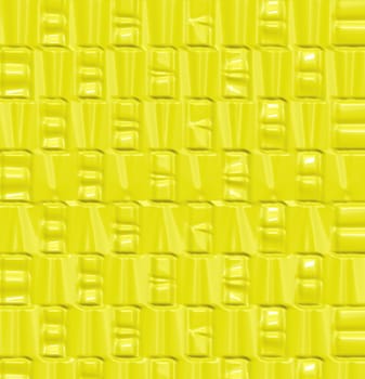 seamless bright yellow texture with abstracted shapes