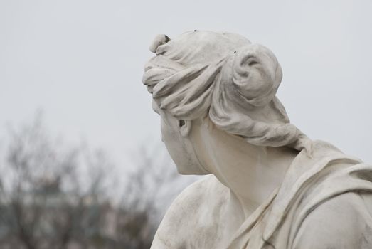 the famous sculptures around the austrian parliament dedicated to the greek goddess pallas athena