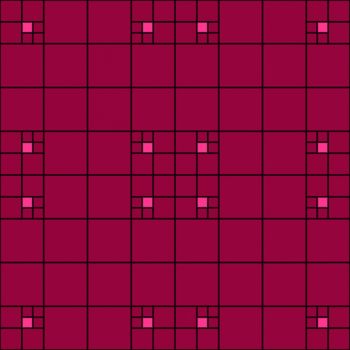 Texture with cubes in Art Nouveau style