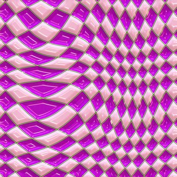 seamless texture of pink and violet glossy squares