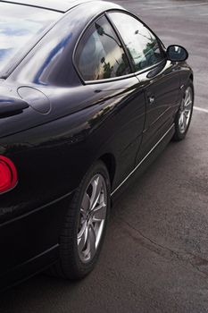 Black 2006 Pontiac GTO side view