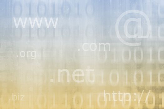 Web Abstract Background in Colors and White