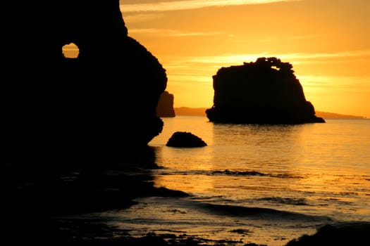 sunrise on the beach