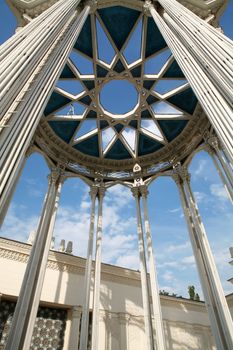 Moscow, Russia, Architecture, Fragment of the Building 30's, Decorative Elements