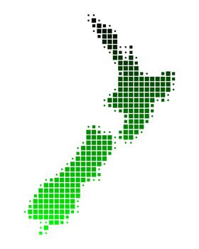 Map of New Zealand