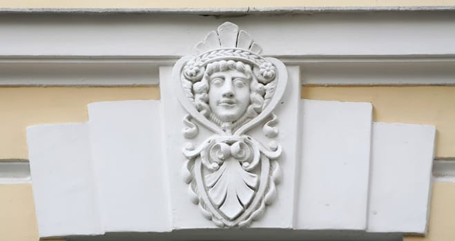 Architecture, Fragment of the Decorating of the Old-time Building