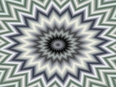 Gray star pattern with shades of different grays