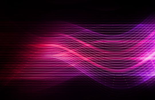 Technology Background as a Digital Abstract Art