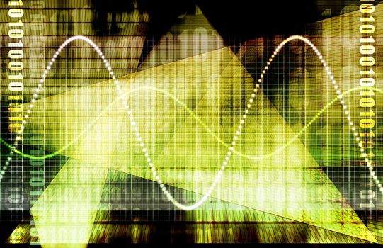 World Market Financial Research As Abstract Art