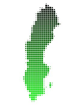 Map of Sweden