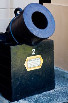 Old Thai mortar cannon