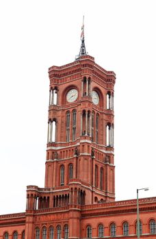 Rotes Rathaus in Berlin Germany 