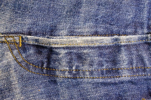 Jeans texture in different part