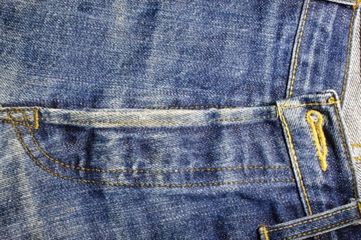 Jeans texture in different part